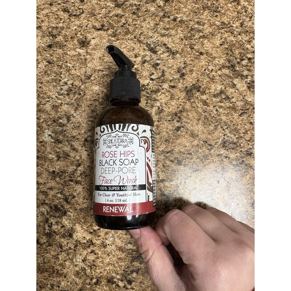 Rose Hips Black Soap Deep Pore Facial Wash RENEWAL